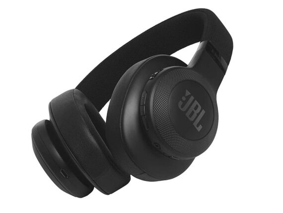 JBL Bluetooth Headphones E55BT – Over-Ear Surround Foldable, Includes Detachable Tangle-Free Textile Cable with Universal 1-Button Remote Control with Integrated Microphone Headphones 4