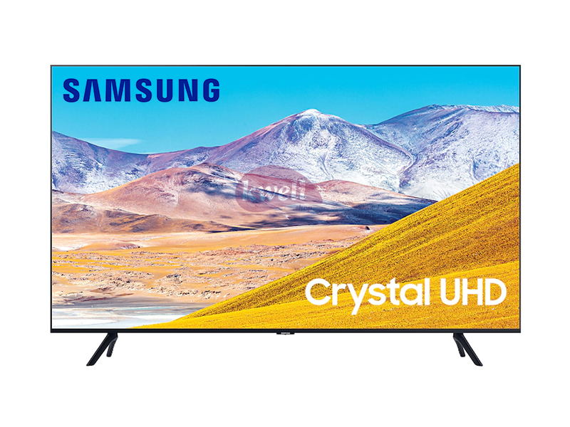 Samsung 43 inch 4K Smart TV UA43TU8000; Crystal UHD TV, Apps by Tizen™, Free-to-air, HDR, Bluetooth, WiFi, Mirroring, Google Assistant, USB, HDMI, AV 4K UHD Smart TV 3