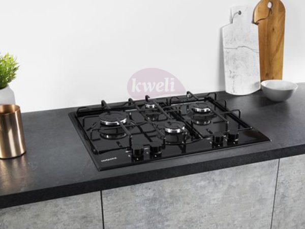 Ariston Built In Gas HOB, Black – PCN 642/A(BK) 4 Gas, 60cm Built-in Hobs 3