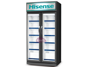 Hisense 990-liter Double Display Cooler – FL-99WC – Vertical Display Chiller, Double Display Showcase Refrigerator Display Coolers 2