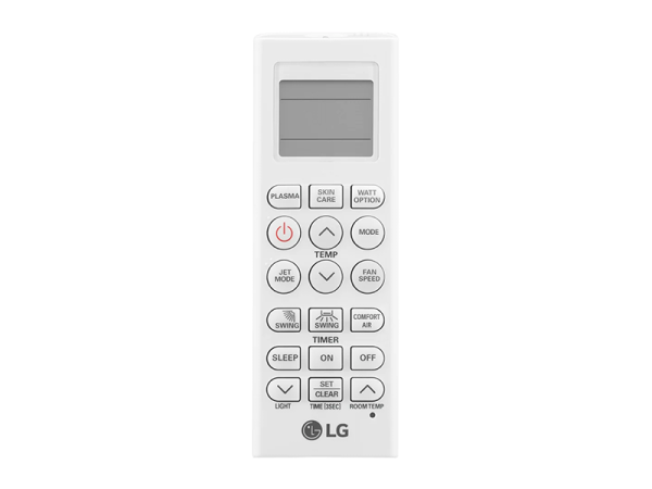 LG 12000 BTU Wall Split Air Conditioner, R410a - S4-Q12JA3QB DUAL Inverter Air Conditioner remote