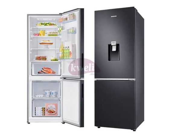 Samsung 370-liter Refrigerator with Dispenser RB37 N4160B1 – Double Door Fridge, Bottom Mount Freezer, Frost Free Double Door Fridges 3
