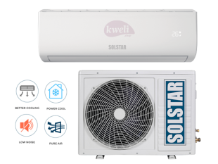 Solstar 18000 BTU Wall Split Air Conditioner, R410a – ASI/ASU 18TG-ASS; Free Copper Pipe Solstar Air Conditioners - A/Cs