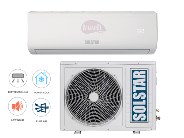 Solstar 9000 BTU Wall Split Air Conditioner, R410a  – ASI/ASU09TG-AS; free copper pipe Solstar Air Conditioners - A/Cs 3