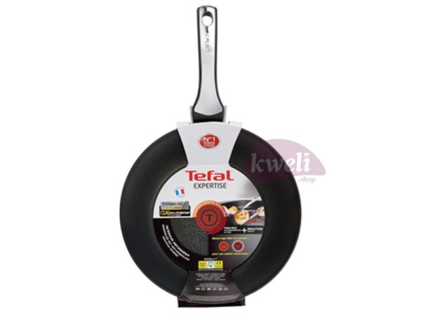 Tefal Expetise Wokpan 28cm C6201972, Extra Durable Black; Gas, Electric and Induction Wokpan Pots and Pans Fry pan 5