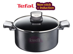 Tefal Extra Durable Non-stick Stewpot 24cm – C6204672 Gas, Electric and Induction Stewpot Pots and Pans Induction
