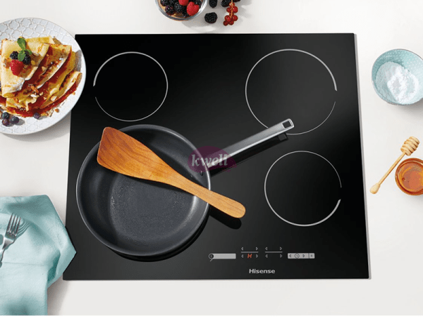 Hisense Ceramic Hob, 60cm Four Zone Built in Ceramic Hob E6431; Touch Control