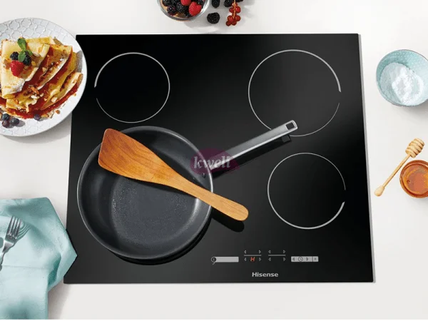 Hisense Ceramic Hob, 60cm Four Zone Built in Ceramic Hob E6431; Touch Control Built-in Hobs