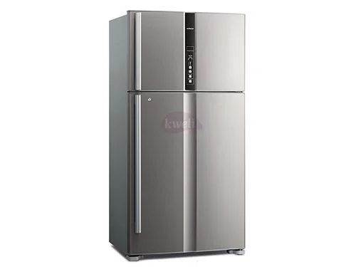 Hitachi 850-liter Refrigerator RV990PUN1KBSL – Double Door, Top Mount Frost Free Freezer, Dual Fan Cooling, Inverter Control, Touch Display – Brilliant Silver Double Door Fridges Hitachi 850-liter Refrigerator RV990PUN1KBSL – Double Door, Top Mount Frost Free Freezer, Dual Fan Cooling, Inverter Control, Touch Display – Brilliant Silver Double Door Fridges