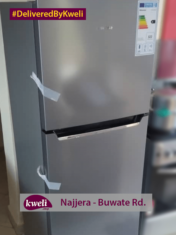 Deliveries | Kweli.shop 12 Hisense Fridge Delivered in Najjera DeliveredByKweli