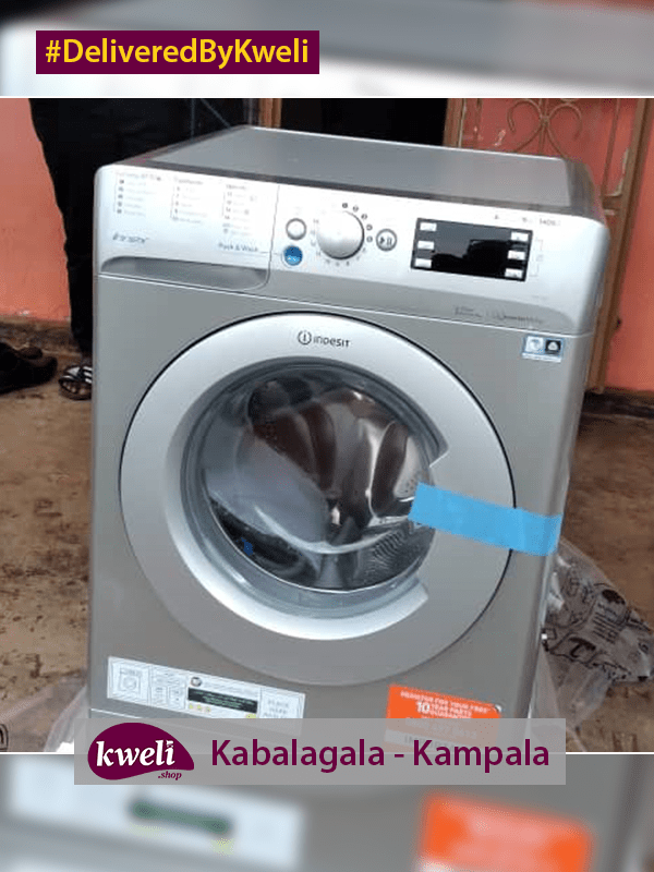 Deliveries | Kweli.shop 6 Indesit Washing Machine Delivered in Kabalagala DeliveredByKweli