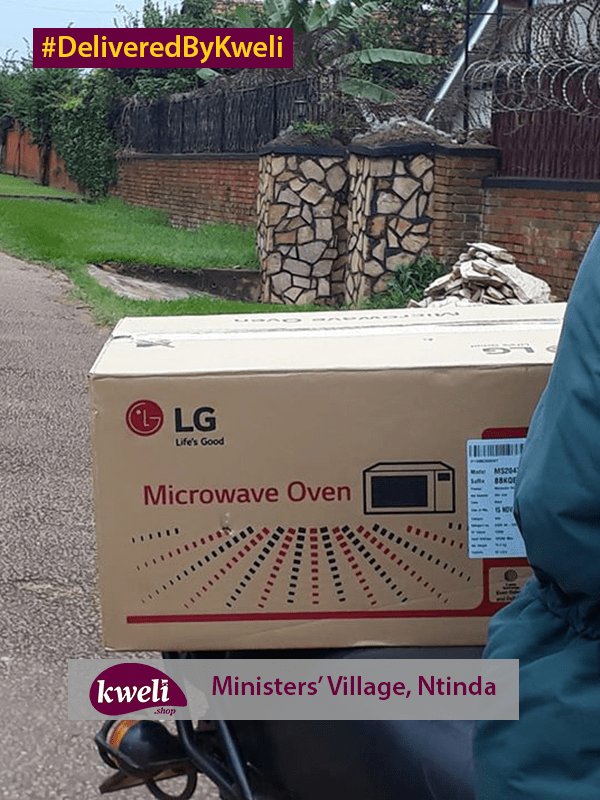 Deliveries | Kweli.shop 32 Microwave Delivered in Ntinda DeliveredByKweli