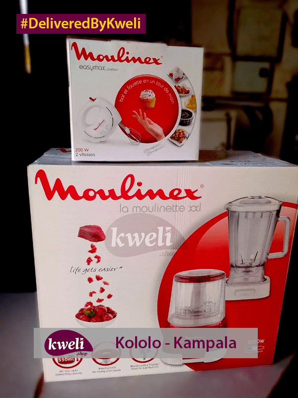 Deliveries | Kweli.shop 24 Moulinex Food Processor Delivered in Kololo - Kampala DeliveredByKweli