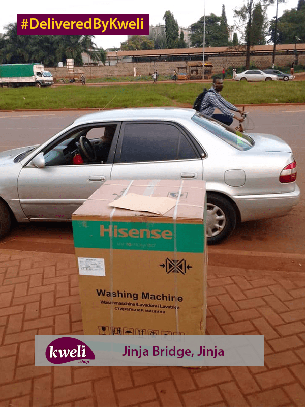 Deliveries | Kweli.shop 31 Washing machine delivered in Jinja DeliveredByKweli