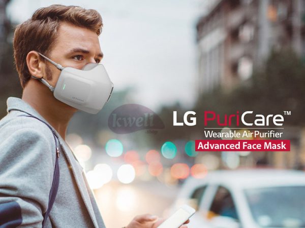 LG PuriCare™ Wearable Air Purifier AP300AWFA; Advanced Face Mask, LG PuriCare Face Mask Personal Care 3