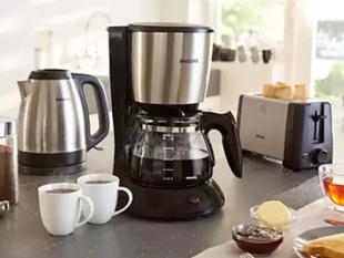 Philips Coffee maker HD7462/20; 1.2 Liter, Glass Jug, Aroma twister, Drip Stop, 1000 watts Coffee Makers 2