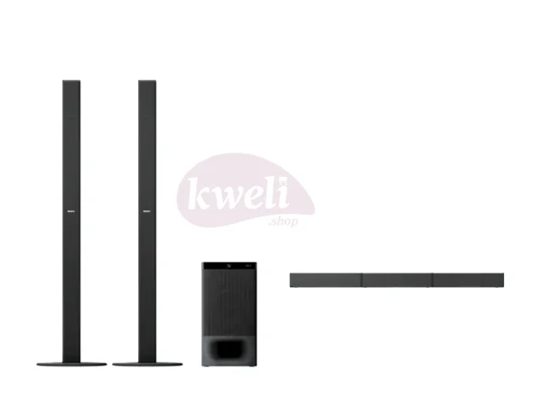 Sony 5.1ch Home Cinema Soundbar System with Bluetooth, 2 Tallboy Speakers,1000 watts, Dolby® Digital Audio, DTS Surround Sound | HT-S700RF