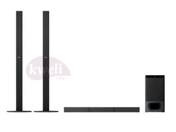 Sony 5.1ch Home Cinema Soundbar System with Bluetooth, 2 Tallboy Speakers,1000 watts, Dolby® Digital Audio, DTS Surround Sound | HT-S700RF SoundBars