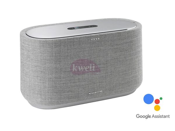 Harman Kardon Citation 500 Smart Home Speaker; Large Tabletop Smart Home Loudspeaker System, Google Voice Speaker – Grey Smart Audio Systems 4