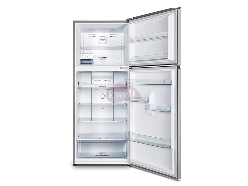 Hisense 488-liter Refrigerator RT488N4ASU; Double Door Fridge, Top Mount Freezer, Total no frost Refrigerators 4