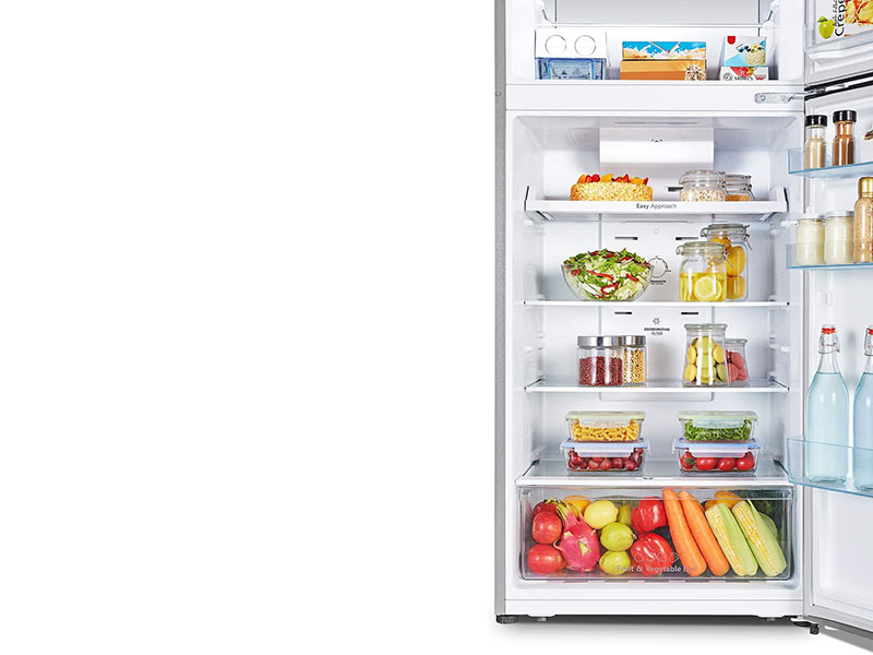 Hisense 488-liter Refrigerator RT488N4ASU; Double Door Fridge, Top Mount Freezer, Total no frost Refrigerators 5