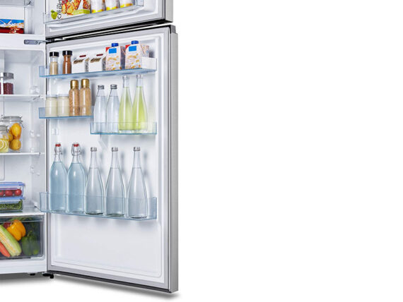 Hisense 488-liter Refrigerator RT488N4ASU; Double Door Fridge, Frost Free Top Mount Freezer Double Door Fridges 8