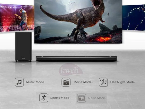 Hisense 5.1.2Ch Soundbar with Dolby Atmos HS512 - 500 watts, Bluetooth, DOLBY Audio