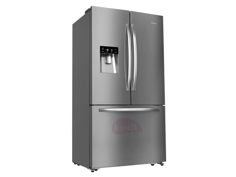 Hisense 697-liter French Door Refrigerator with Dispenser RF697N4ZS1 – Multi Door Refrigerator, Frost-free, Stainless Steel Finish Side by Side Refrigerator 2
