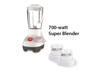 Moulinex Superblender 1.75 Litre Blender with 2 Attachments, 700 Watts, White, Plastic – LM207127 | Best for Smoothies Blenders Smoothie Blender