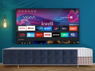 Hisense 43 inch 4K UHD VIDAA Smart TV 43A6G Series; DTS Studio Sound, Bluetooth, Any View Cast – Frameless 4K UHD Smart TVs