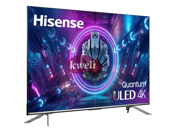 Hisense 55 inch 4K ULED Smart TV 55U7H - Frameless Quantum Dot Colour, Dolby Atmos, Vidaa Smart TV, Bluetooth