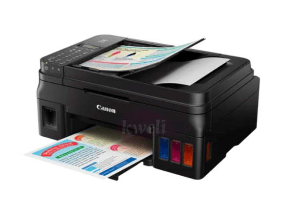 Canon Pixma G4400 4-in-1 High Yield Printer; Print, Copy, Scan, Fax, Wi-Fi + Cloud Link Printers 3