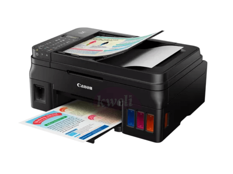 Canon Pixma G4400 4-in-1 High Yield Printer; Print, Copy, Scan, Fax, Wi-Fi + Cloud Link Printers 2