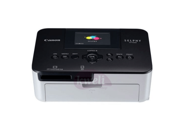 Canon Portable Photo Printer CP1000 – Canon SELPHY CP1000; LCD Screen, USB, SD Memory Card slots Printers 3