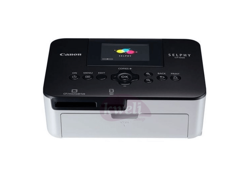 Canon Portable Photo Printer CP1000 – Canon SELPHY CP1000; LCD Screen, USB, SD Memory Card slots Printers 2
