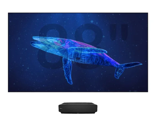 Hisense 88 Inch Laser TV HE88L5V – 4K Smart TV,  X-Fusion™ Laser Light Source, Tuner Built- in, Dolby ATMOS Audio, Powered by VIDAA OS 4K UHD TVs