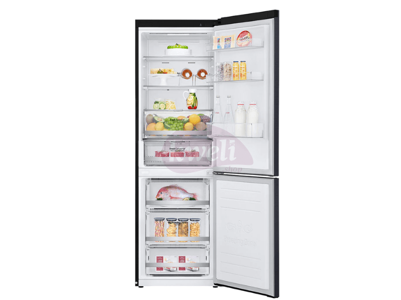 LG 374/341-litre Refrigerator GC-B459NQDZ with Bottom Freezer; NatureFRESH™, FRESHBalancer™, Door Cooling+™, Frost-free Double Door Fridges 4