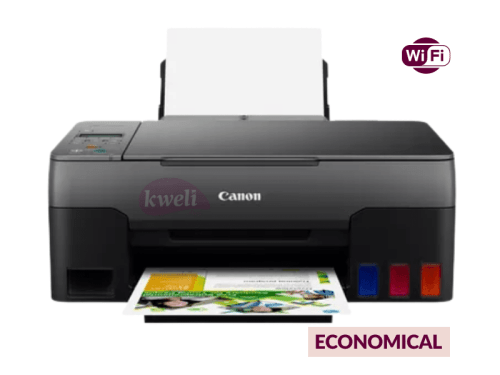 Canon High Yield Printer G3420; Economical Colour Printer with Copy, Scan and WIFI– 12,000/7,700 pages Printers Canon High Yield Printer G3420; Economical Colour Printer with Copy, Scan and WIFI– 12,000/7,700 pages Printers