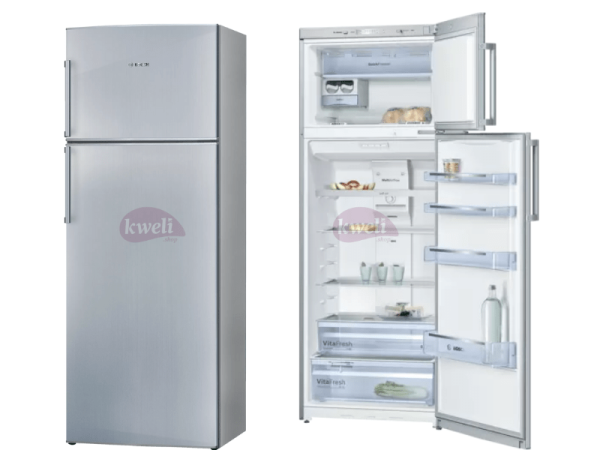 Bosch 460-liter Refrigerator with Top Freezer, Frost-free KDN46VL20T; Serie | 4 Free-standing fridge-freezer with freezer at top, Inox-look Double Door Fridges 3