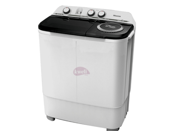 Hisense 7kg Twin Tub Washing Machine WSBE701; Semi-automatic (Manual) Washing Machine