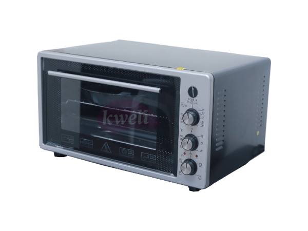 IQRA 36-liter Mini Electric Oven with Rotisserie IQ-EO360-BG, Grey/Black Electric Ovens Electric Ovens 4