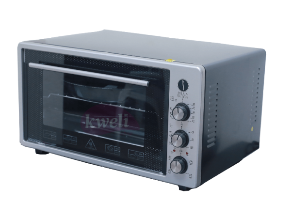 IQRA 45 Litre Mini Electric Oven with Rotisserie IQ-EO450-BGT, Gray/Black Electric Ovens Electric Ovens 3