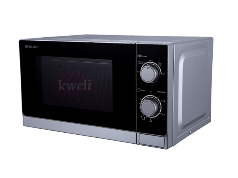 Sharp 20-liter Microwave, Manual – 6 Auto Cooking Menu, 5 Power levels, 800 watts R-20CT Small Appliances Microwave Ovens