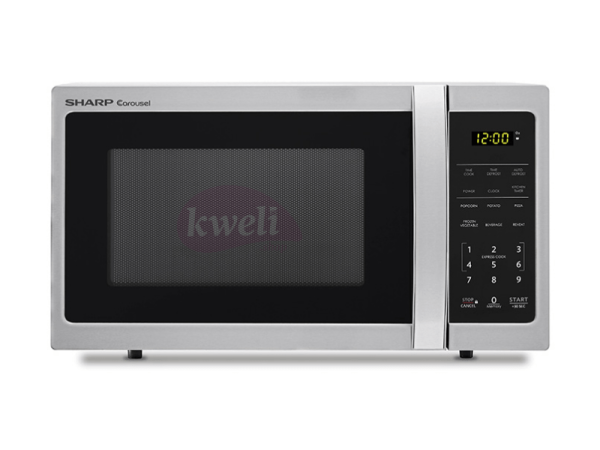 Sharp 34-liter Microwave, Membrane Control R-28CT(S); 6 Auto Cooking Menu, 10 Power levels, 800 watts Small Appliances Microwave Ovens 3