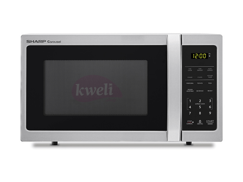 Sharp 34-liter Microwave, Membrane Control R-28CT(S); 6 Auto Cooking Menu, 10 Power levels, 800 watts Small Appliances Microwave Ovens 2