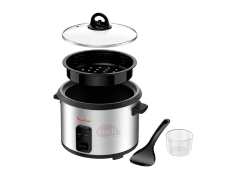 Moulinex 1.8-liter Rice cooker MK123; 10 cups, Steam Basket, Non-stick Bowl Rice Cookers Rice Cooker 2