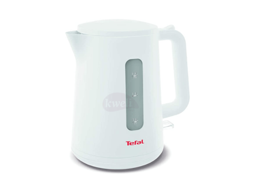 TEFAL Electric Kettle KO200127; 2400 watts, 1.7-litre Plastic Jug, White Electric Kettles Electric Kettles