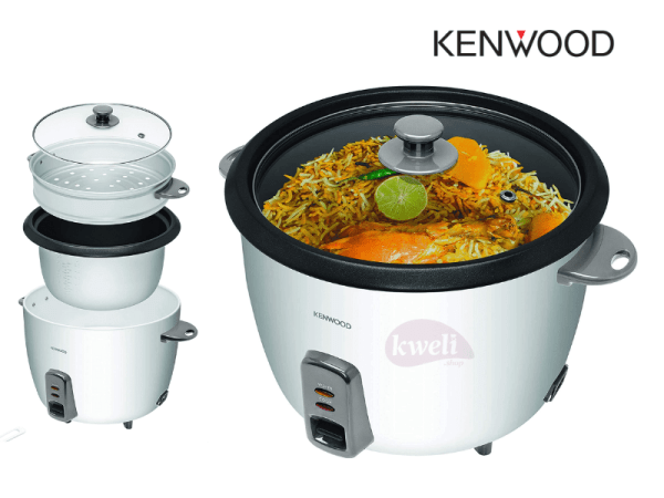 Kenwood 2.8-liter Rice Cooker with Steam Basket RCM69,900watts Rice Cookers Rice Cooker 3