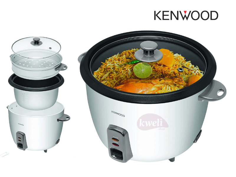 Kenwood 2.8-liter Rice Cooker with Steam Basket RCM69,900watts Rice Cookers Rice Cooker 2