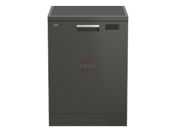 Beko 14 Place Freestanding Dishwasher DFN16430G, Black – Electronic Control with LED, A+++ Energy Rating Dishwashers 5